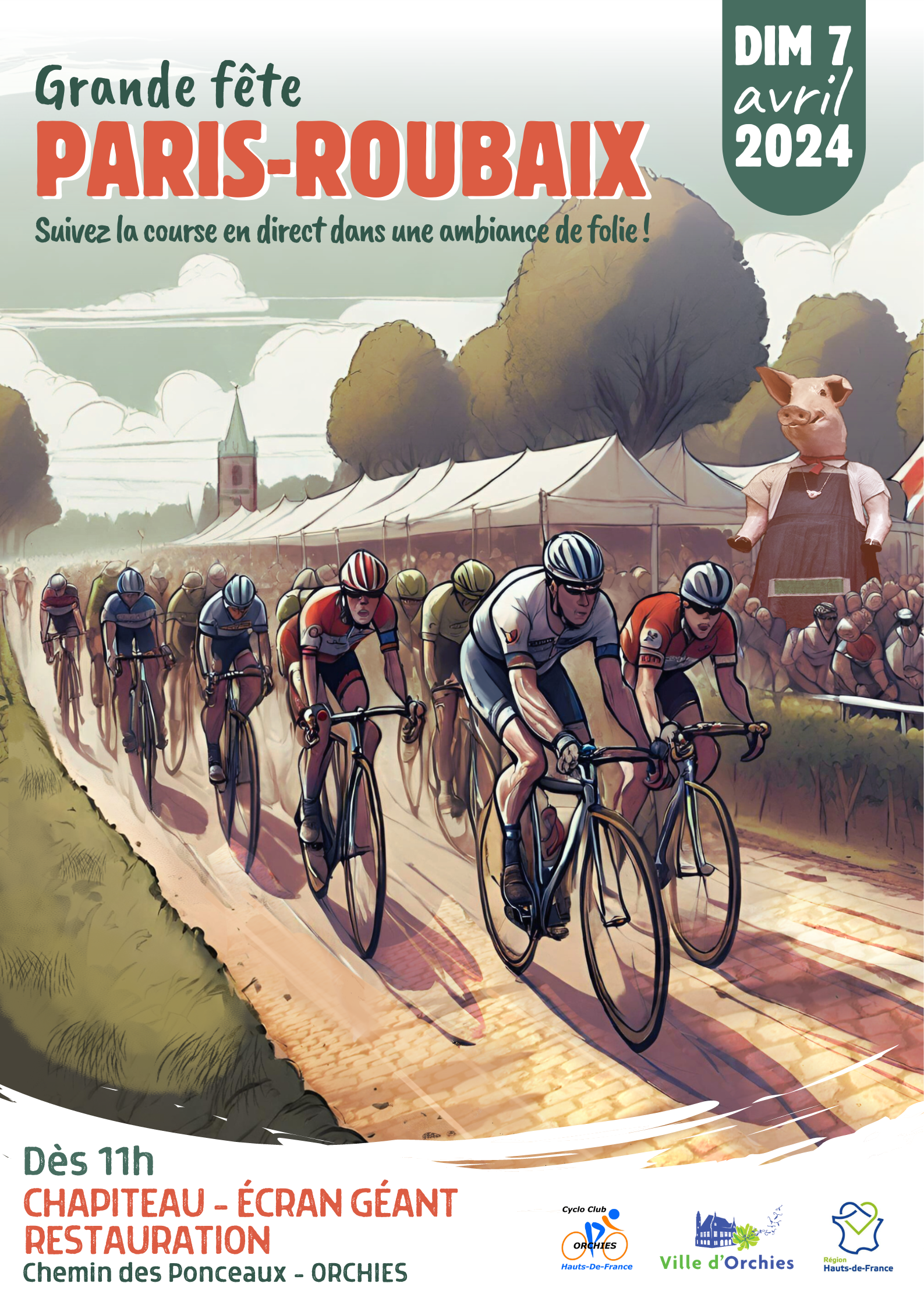 Grande fête du Paris-Roubaix